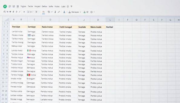 A neatly organized spreadsheet with multiple columns and rows, representing a multilingual CSV file structure. The file contains data in various languages, indicated by flags or language icons in the header row. The data is cleanly presented with a professional, minimalist design, using a light, airy color palette to convey a sense of clarity and organization. The scene is well-lit, with a soft, diffused lighting that creates a calming, focused atmosphere, inviting the viewer to examine the file structure in detail. The camera angle is positioned slightly above the spreadsheet, allowing for a comprehensive view of the data layout and highlighting the structured, hierarchical nature of the multilingual content. A neatly organized spreadsheet with multiple columns and rows, representing a multilingual CSV file structure. The file contains data in various languages, indicated by flags or language icons in the header row. The data is cleanly presented with a professional, minimalist design, using a light, airy color palette to convey a sense of clarity and organization. The scene is well-lit, with a soft, diffused lighting that creates a calming, focused atmosphere, inviting the viewer to examine the file structure in detail. The camera angle is positioned slightly above the spreadsheet, allowing for a comprehensive view of the data layout and highlighting the structured, hierarchical nature of the multilingual content.