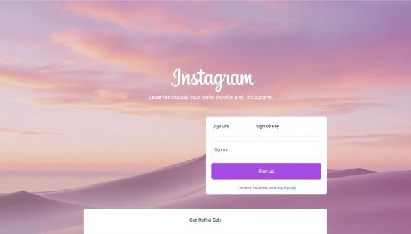 Instagram注册页面截图 Instagram注册页面截图